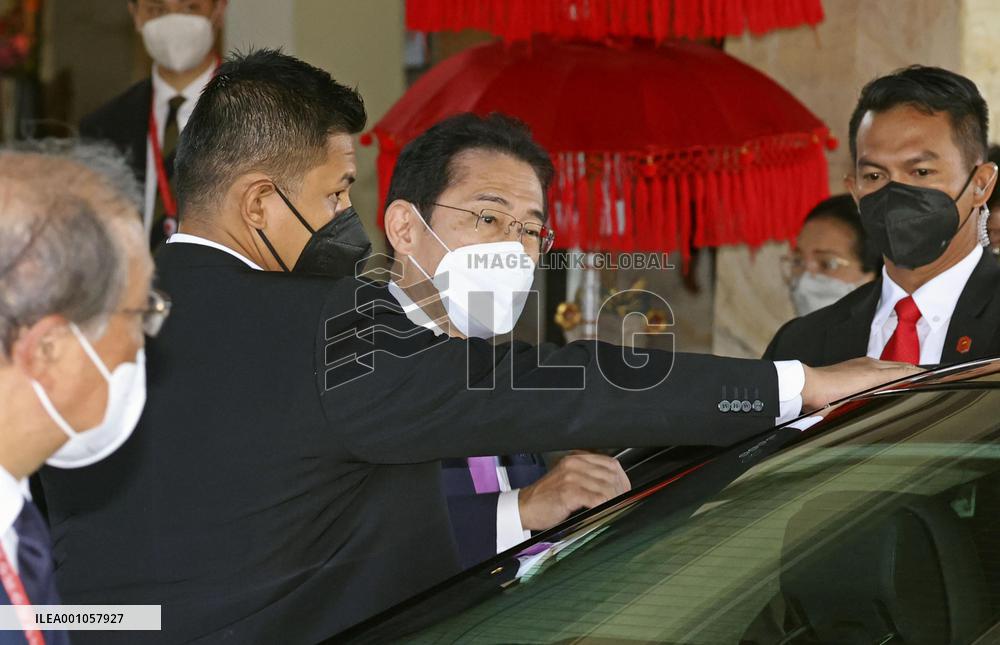 Japan PM Kishida in Bali