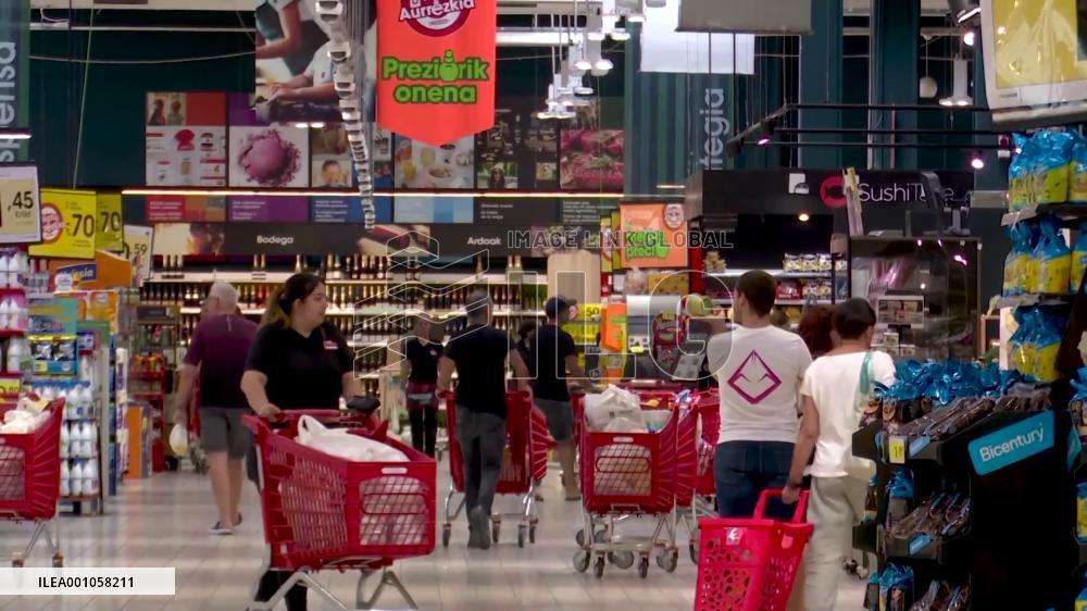 Food prices in Spain up 15.4 percent in October