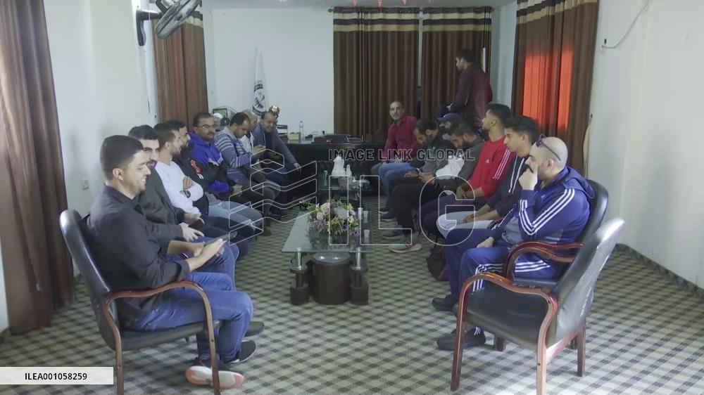 Gazan volunteers chase dream of joining FIFA World Cup Qatar 2022