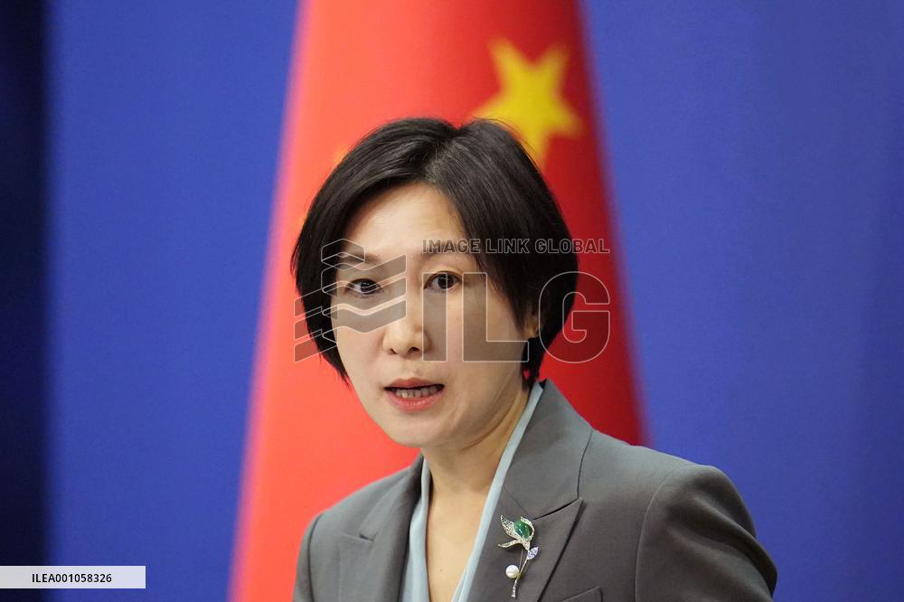 Chinese Foreign Ministry spokeswoman