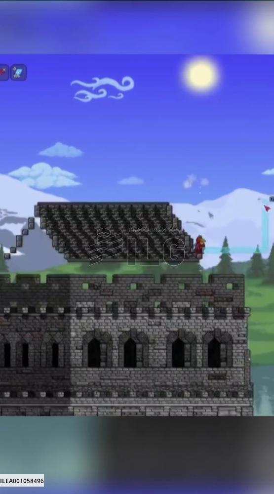 Chinese student builds "Pixel Great Wall" in computer game