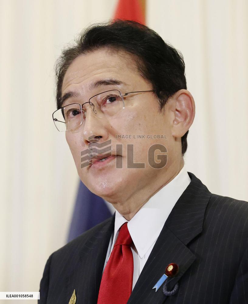 Japan PM Kishida in Bangkok