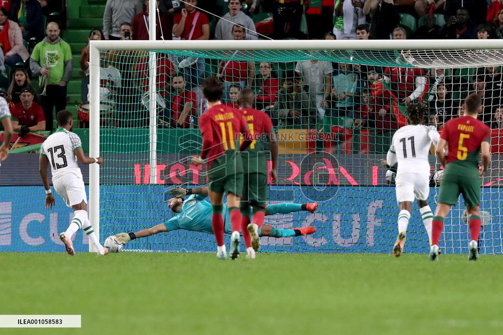 (SP)PORTUGAL-LISBON-FOOTBALL-INTERNATIONAL FRIENDLY MATCH-PORTUGAL VS NIGERIA