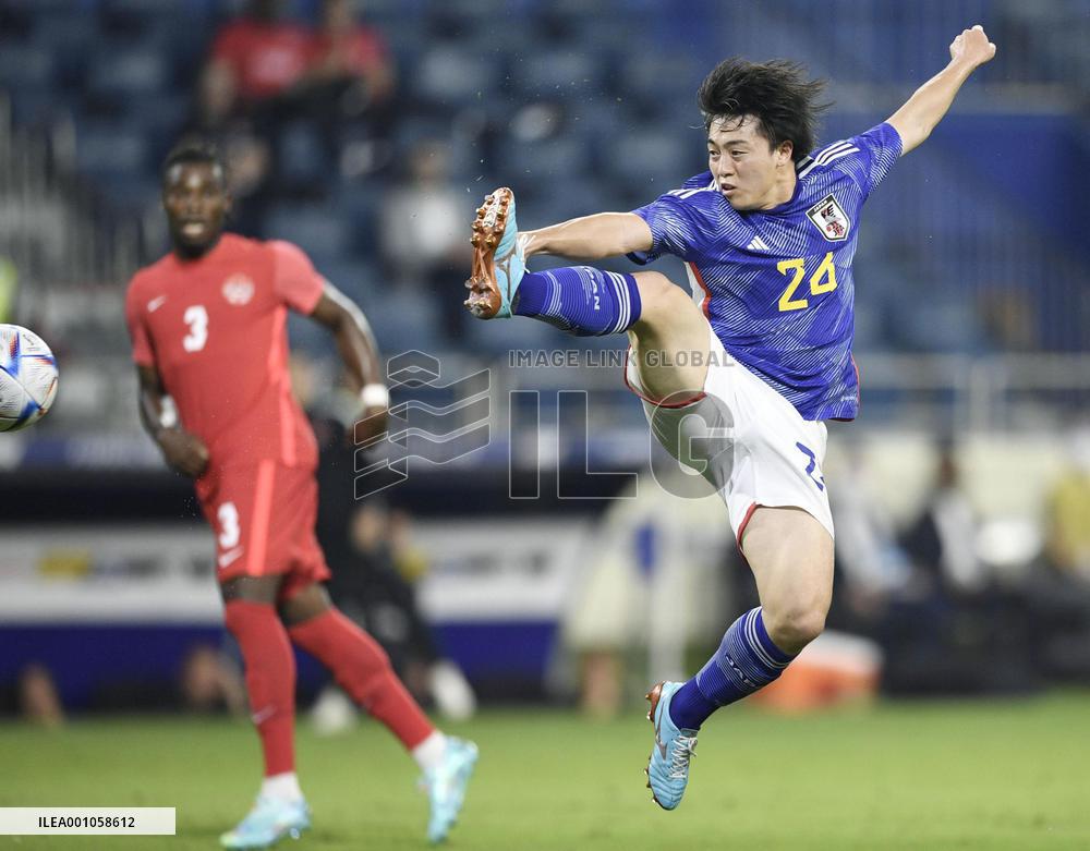 Football: Japan-Canada pre-World Cup friendly