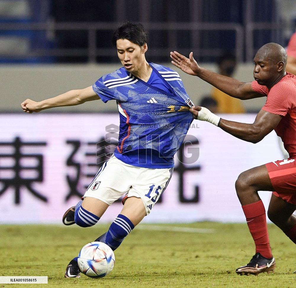 Football: Japan-Canada pre-World Cup friendly