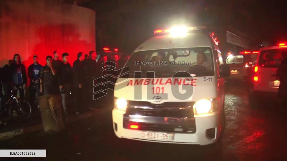 At least 21 killed in massive fire in Gaza