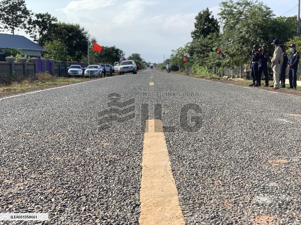 CAMBODIA-KAMPONG CHHNANG-CHINA-AIDED PROJECT-ROAD