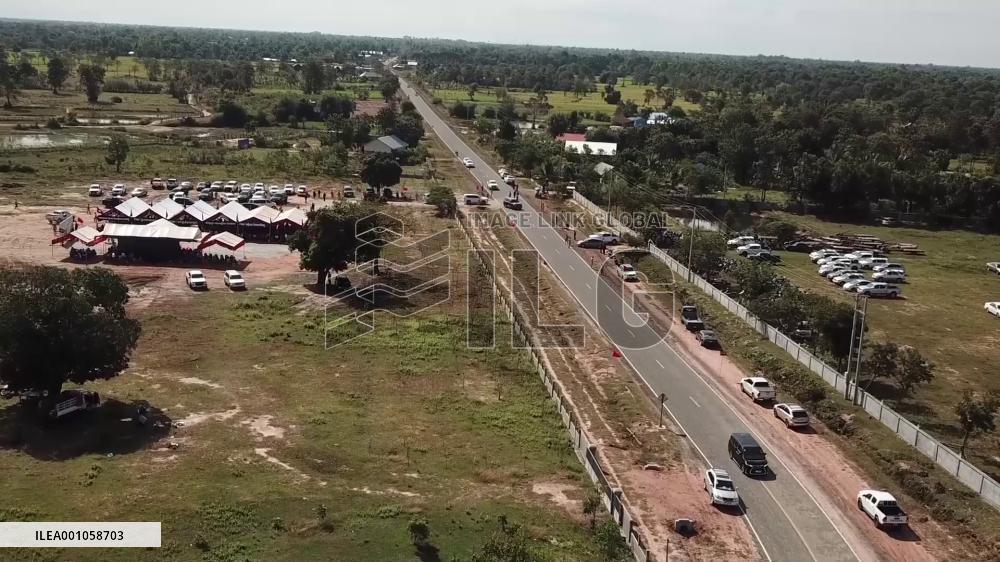 China-aided rural road project better links farms and town markets in Cambodia
