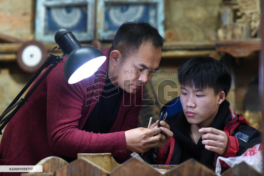 CHINA-GUIZHOU-DANZHAI-INTANGIBLE CULTURAL HERITAGE-WORKSHOPS (CN)