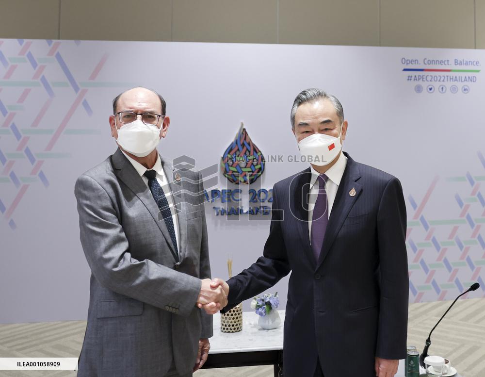 THAILAND-BANGKOK-CHINA-WANG YI-PERU-FM-MEETING