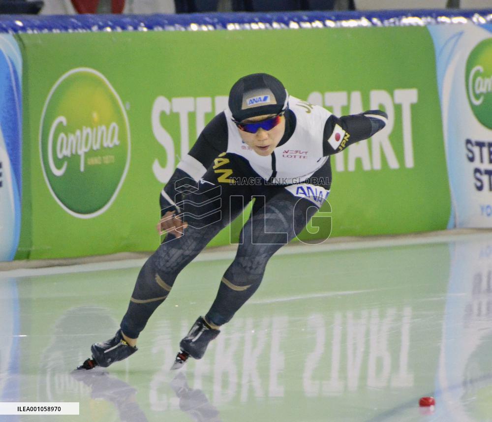 Speed skating: Takagi gets silver in 1,000 meters