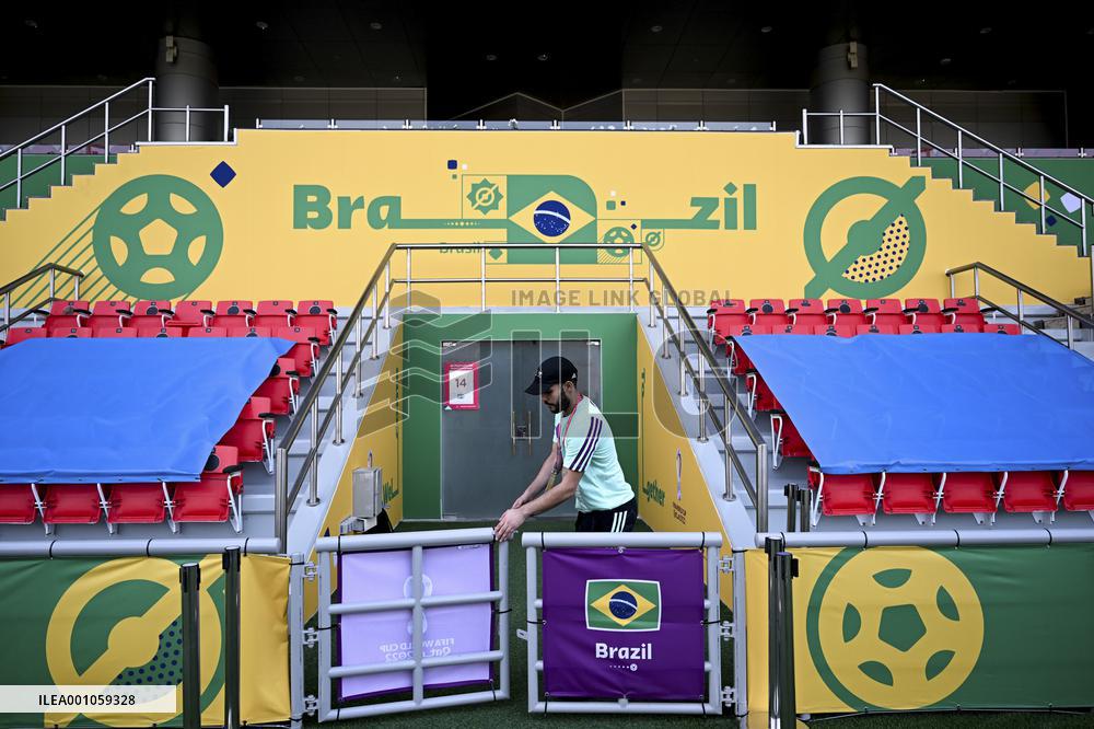 (SP)QATAR-DOHA-WORLD CUP-BRAZIL-BASE CAMP