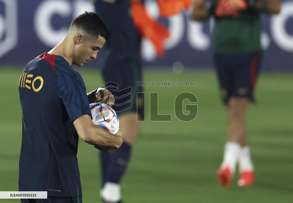 (SP)QATAR-DOHA-FOOTBALL-FIFA WORLD CUP-PORTUGAL-TRAINING SESSION