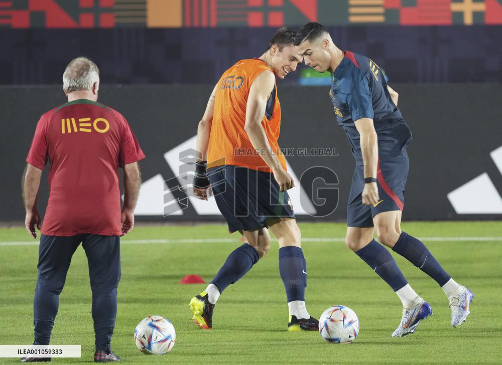 (SP)QATAR-DOHA-FOOTBALL-FIFA WORLD CUP-PORTUGAL-TRAINING SESSION