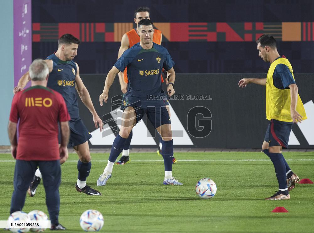 (SP)QATAR-DOHA-FOOTBALL-FIFA WORLD CUP-PORTUGAL-TRAINING SESSION