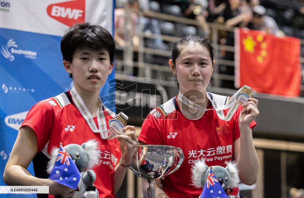 (SP)AUSTRALIA-SYDNEY-BADMINTON-AUSTRALIA OPEN