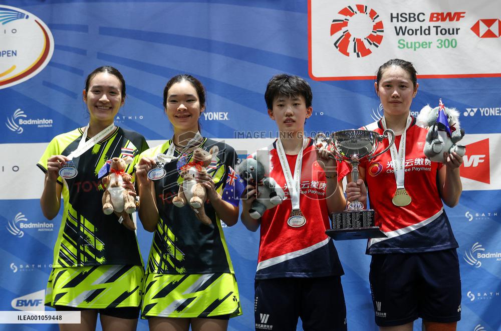 (SP)AUSTRALIA-SYDNEY-BADMINTON-AUSTRALIA OPEN