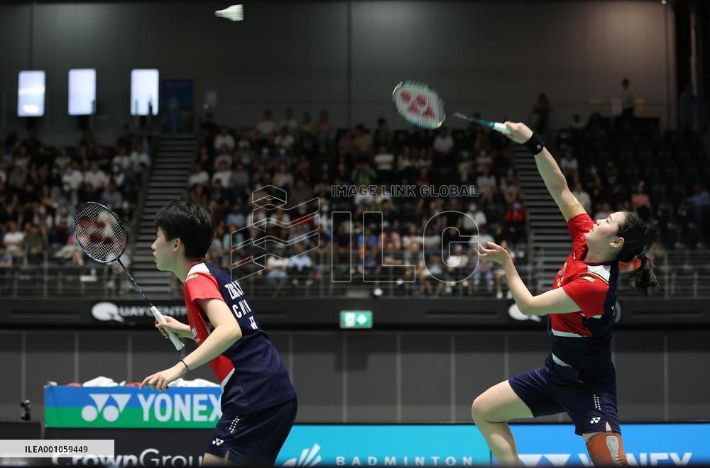 (SP)AUSTRALIA-SYDNEY-BADMINTON-AUSTRALIA OPEN
