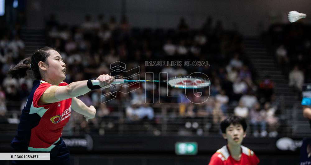 (SP)AUSTRALIA-SYDNEY-BADMINTON-AUSTRALIA OPEN