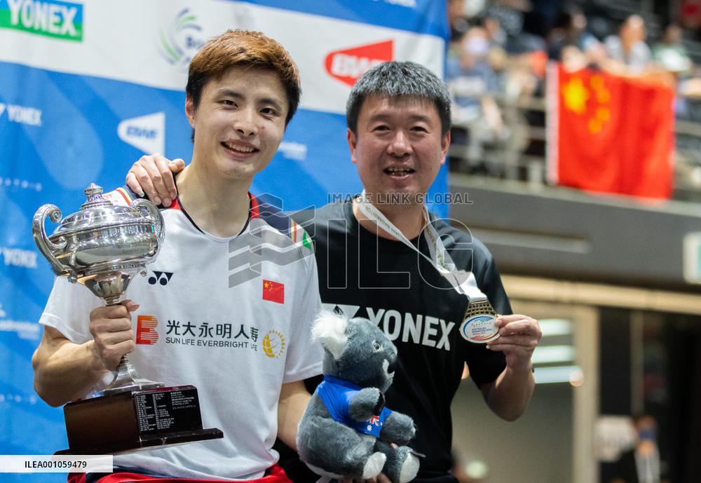 (SP)AUSTRALIA-SYDNEY-BADMINTON-AUSTRALIAN OPEN-MEN'S SINGELS-FINAL