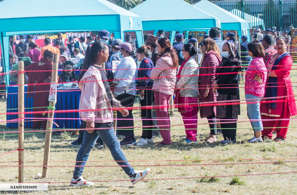 NEPAL-LALITPUR-GENERAL ELECTIONS-VOTING