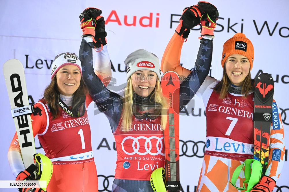Alpine Skiing World Cup in Levi, Finland - Women's Slalom