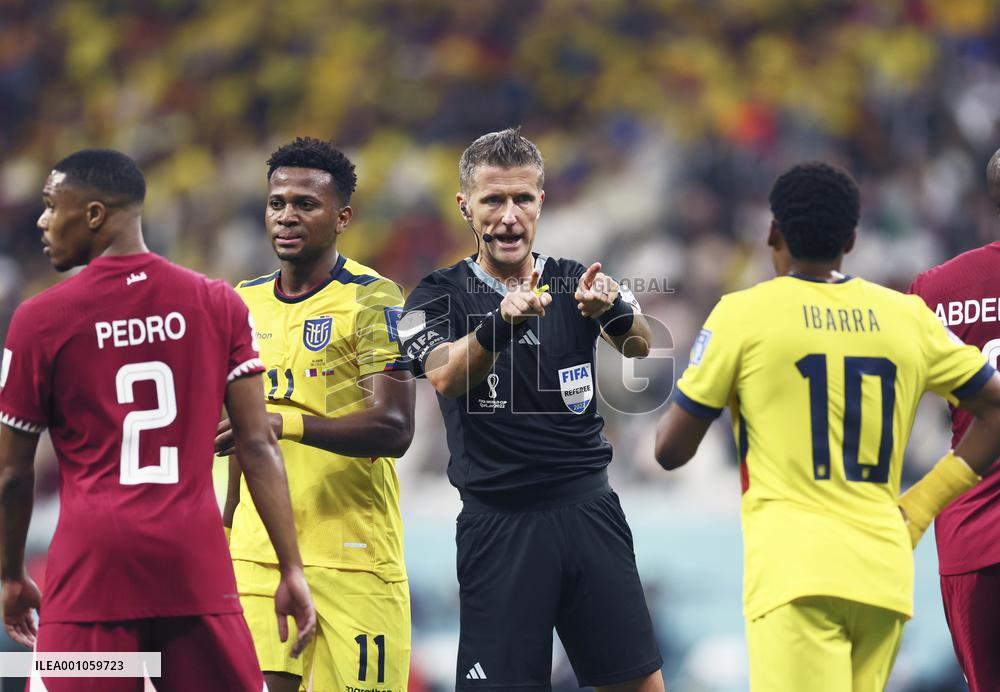 (SP)QATAR-AL KHOR-2022 WORLD CUP-GROUP A-QAT VS ECU