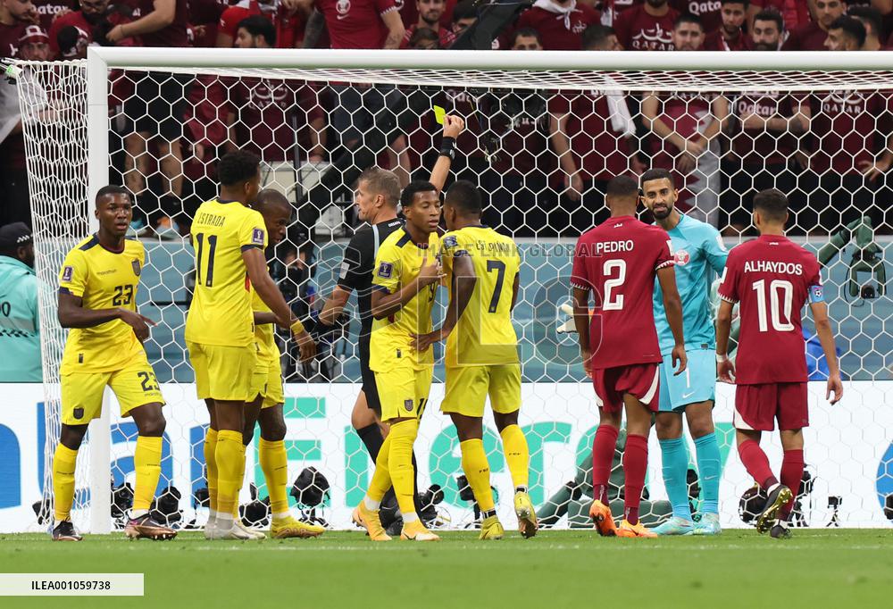(SP)QATAR-AL KHOR-2022 WORLD CUP-GROUP A-QAT VS ECU
