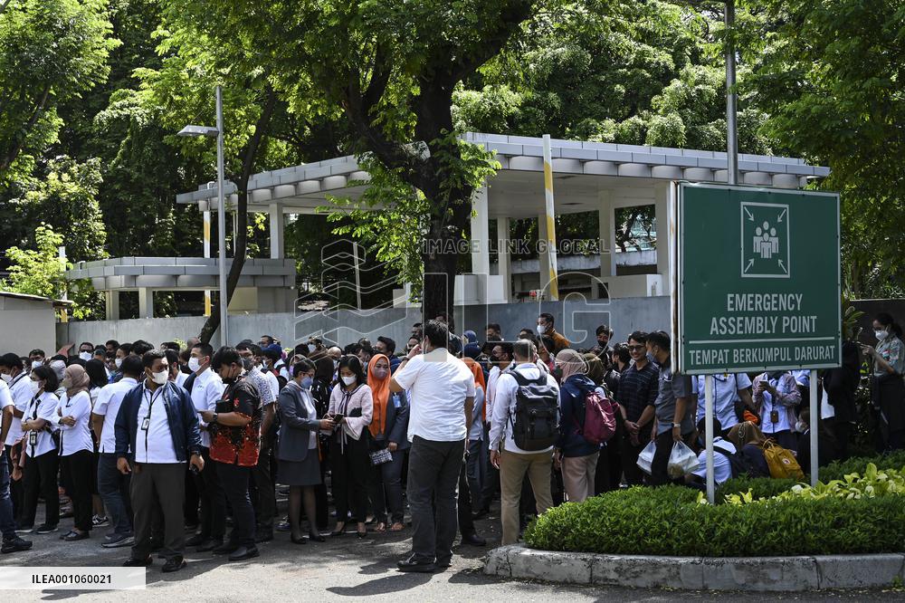 INDONESIA-JAKARTA-WEST JAVA-EARTHQUAKE