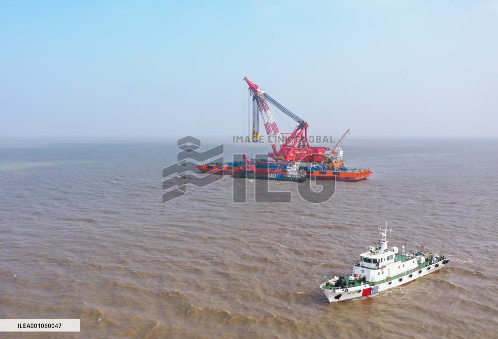 CHINA-SHANGHAI-ANCIENT SHIPWRECK-SALVAGE  (CN)