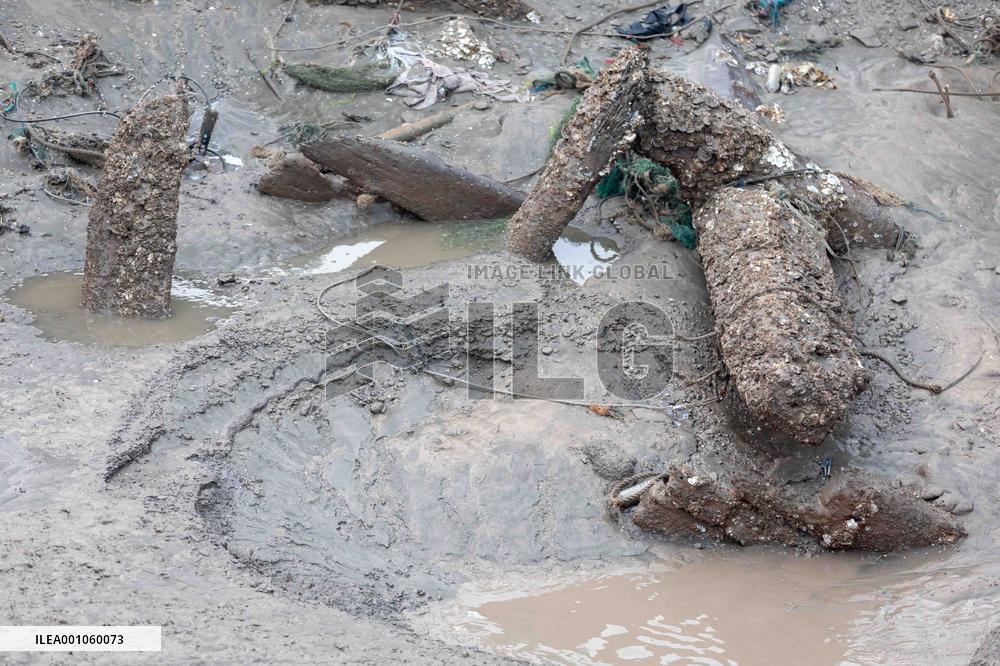 CHINA-SHANGHAI-ANCIENT SHIPWRECK-SALVAGE  (CN)