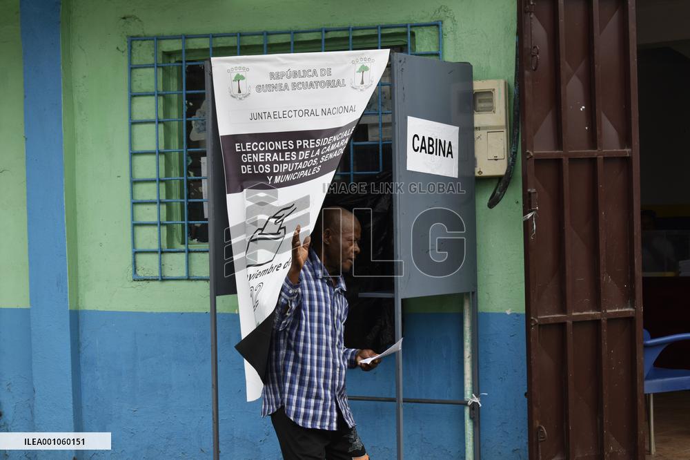 EQUATORIAL GUINEA-MALABO-ELECTIONS-VOTING