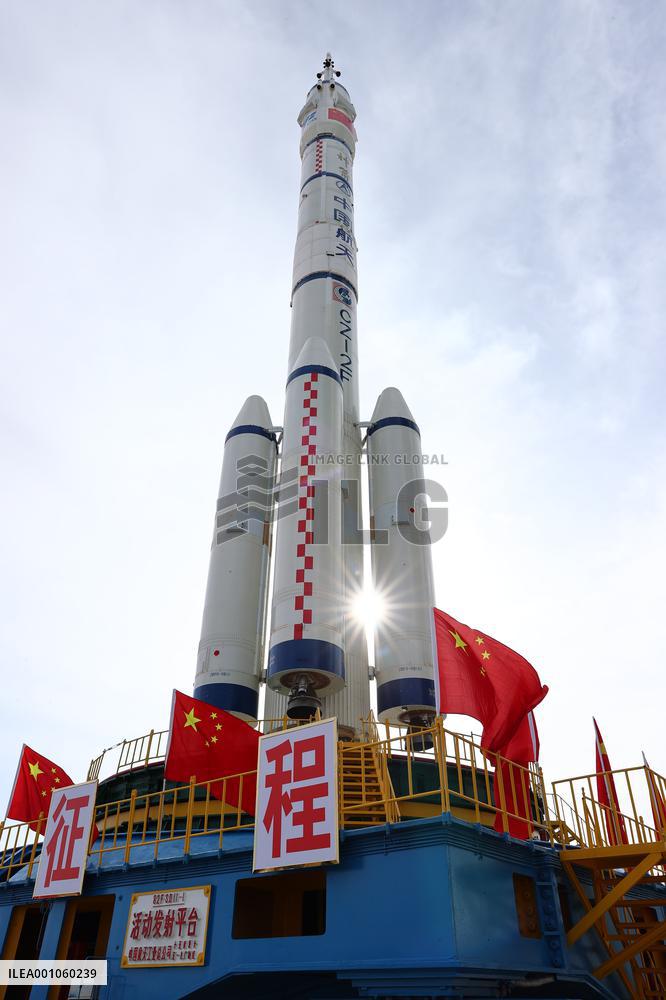 (EyesonSci) CHINA-JIUQUAN-SHENZHOU-15-LAUNCH-PREPARATION (CN)