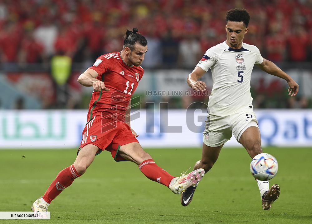 (SP)QATAR-AL RAYYAN-FOOTBALL-2022 WORLD CUP-GROUP B-USA VS WAL