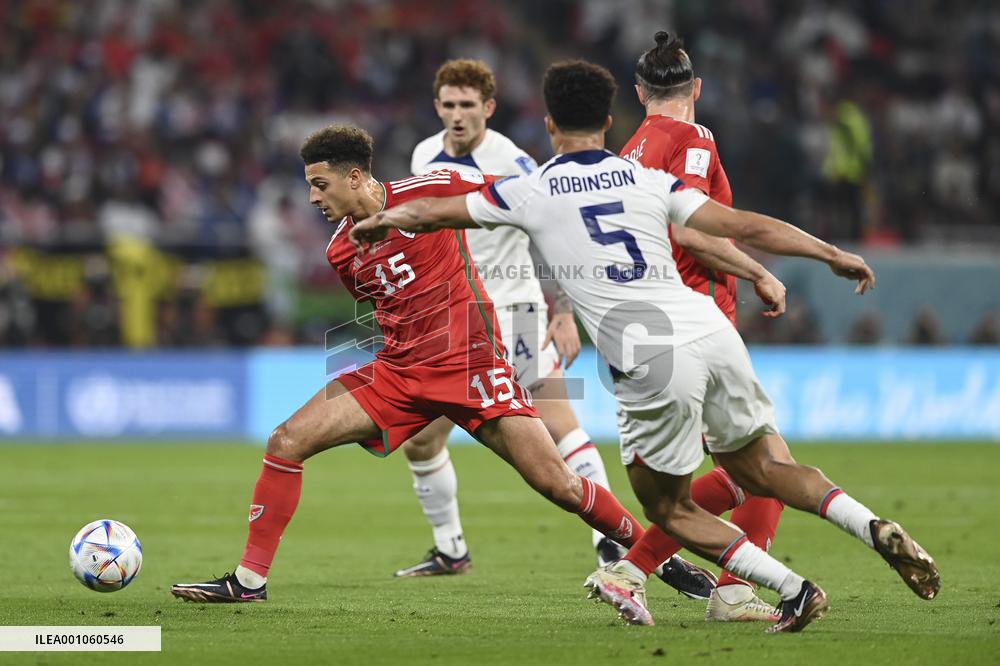 (SP)QATAR-AL RAYYAN-FOOTBALL-2022 WORLD CUP-GROUP B-USA VS WAL