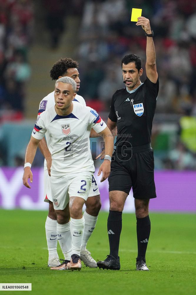 (SP)QATAR-AL RAYYAN-FOOTBALL-2022 WORLD CUP-GROUP B-USA VS WAL