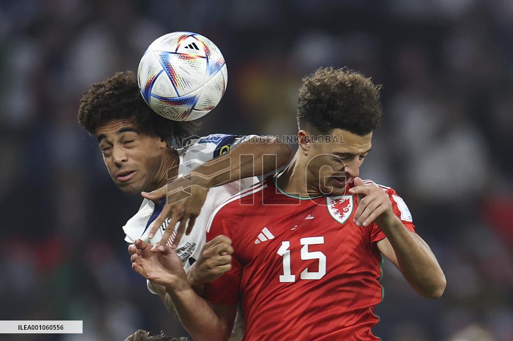 (SP)QATAR-AL RAYYAN-FOOTBALL-2022 WORLD CUP-GROUP B-USA VS WAL