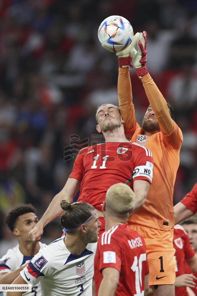 (SP)QATAR-AL RAYYAN-FOOTBALL-2022 WORLD CUP-GROUP B-USA VS WAL