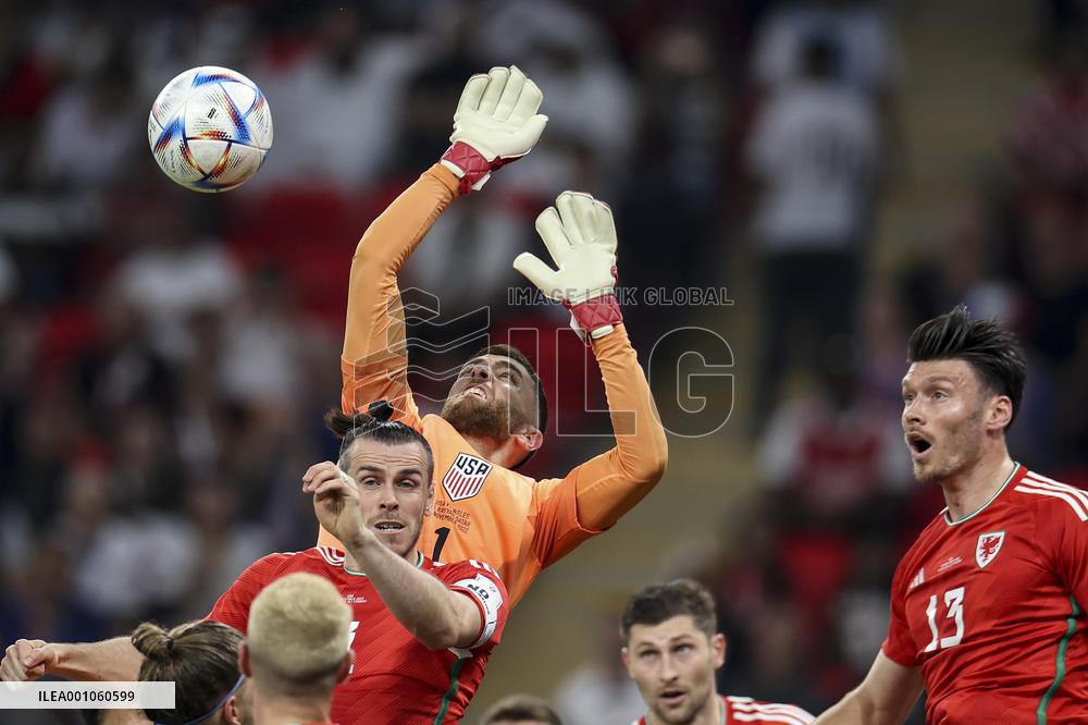 (SP)QATAR-AL RAYYAN-FOOTBALL-2022 WORLD CUP-GROUP B-USA VS WAL