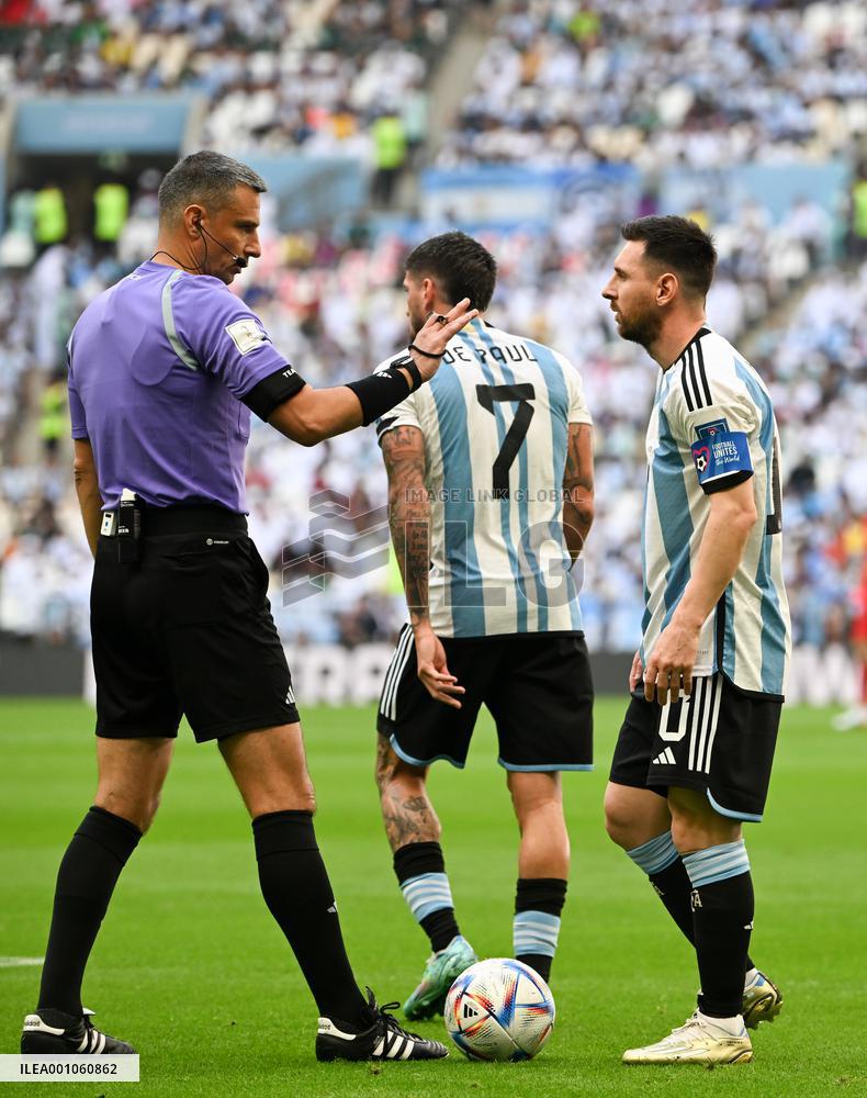 (SP)QATAR-LUSAIL-2022 WORLD CUP-GROUP C-ARG VS KSA
