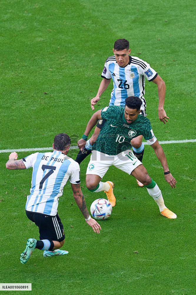 (SP)QATAR-LUSAIL-2022 WORLD CUP-GROUP C-ARG VS KSA
