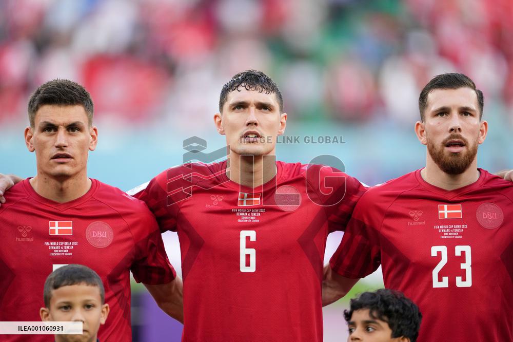 (SP)QATAR-AL RAYYAN-2022 WORLD CUP-GROUP D-DEN VS TUN