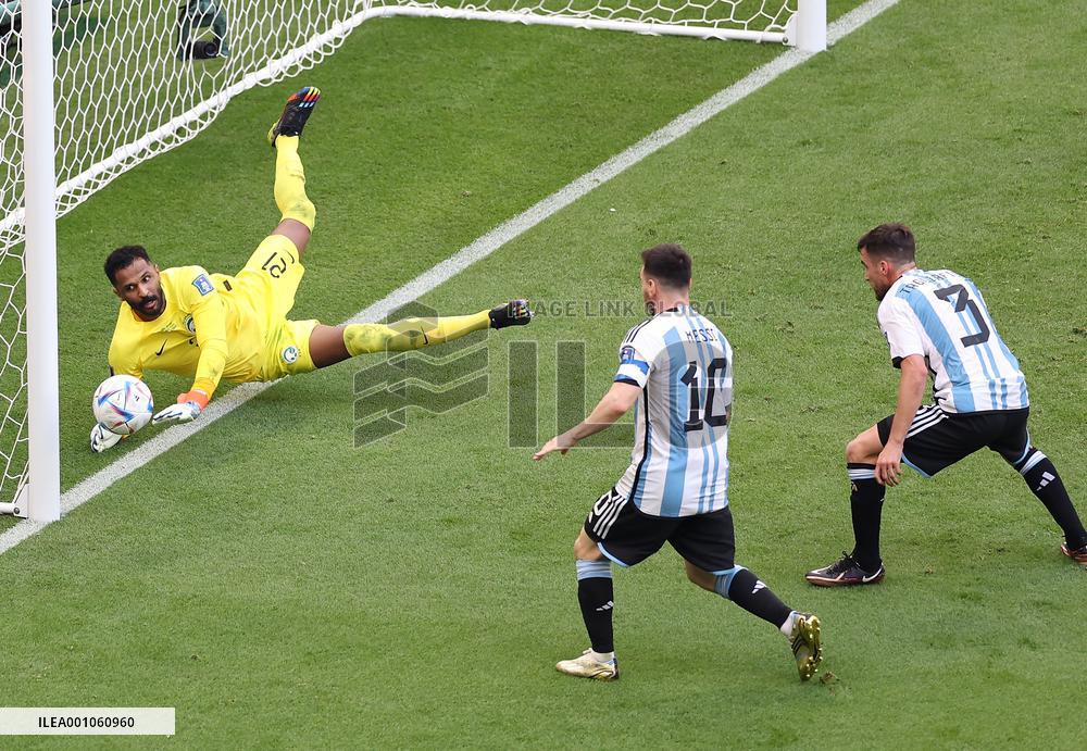 (SP)QATAR-LUSAIL-2022 WORLD CUP-GROUP C-ARG VS KSA