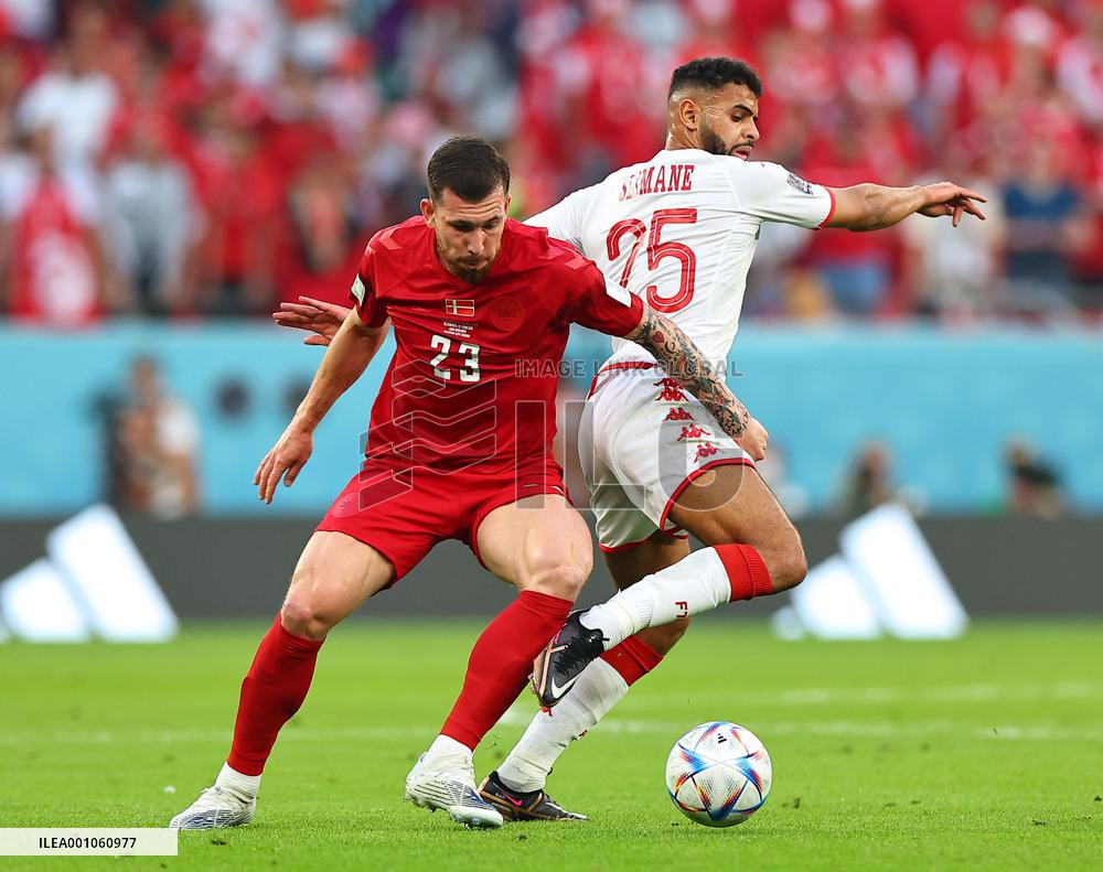 (SP)QATAR-AL RAYYAN-2022 WORLD CUP-GROUP D-DEN VS TUN