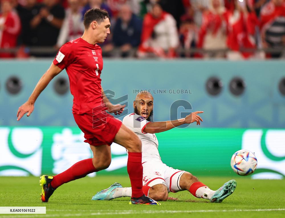 (SP)QATAR-AL RAYYAN-2022 WORLD CUP-GROUP D-DEN VS TUN