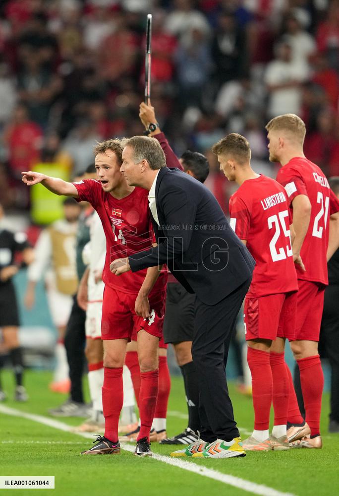 (SP)QATAR-AL RAYYAN-2022 WORLD CUP-GROUP D-DEN VS TUN