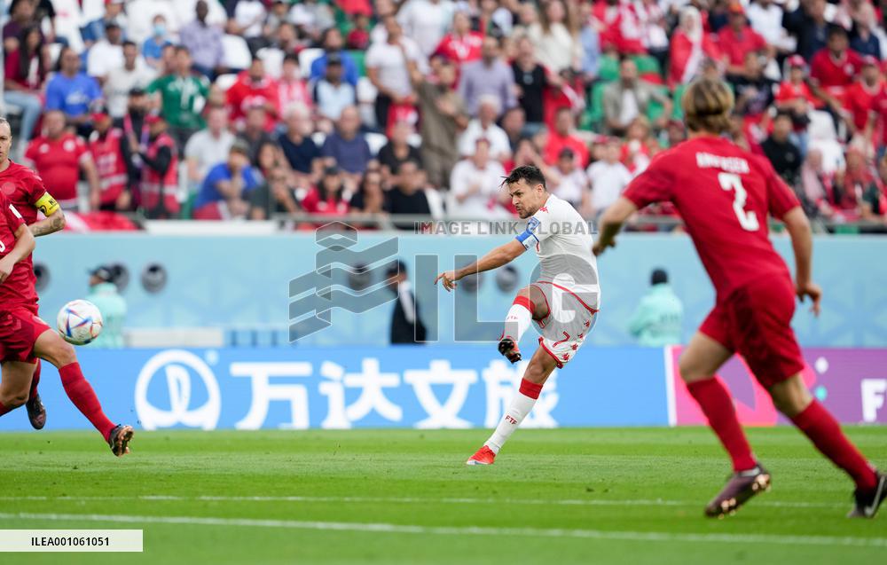 (SP)QATAR-AL RAYYAN-2022 WORLD CUP-GROUP D-DEN VS TUN