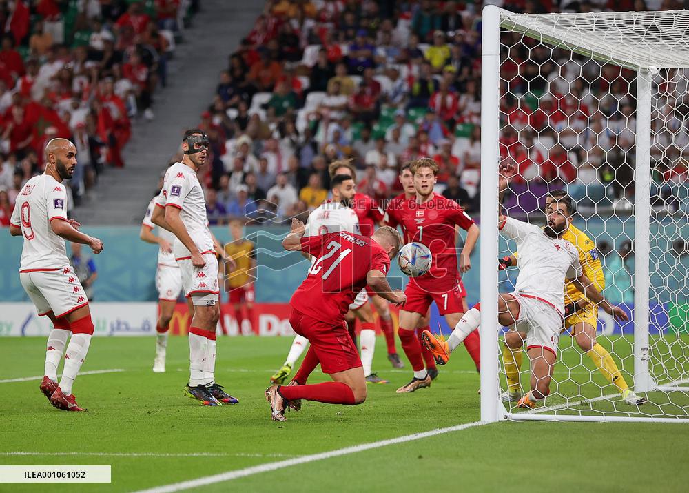 (SP)QATAR-AL RAYYAN-2022 WORLD CUP-GROUP D-DEN VS TUN