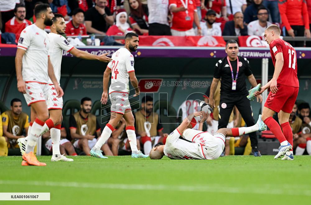 (SP)QATAR-AL RAYYAN-2022 WORLD CUP-GROUP D-DEN VS TUN