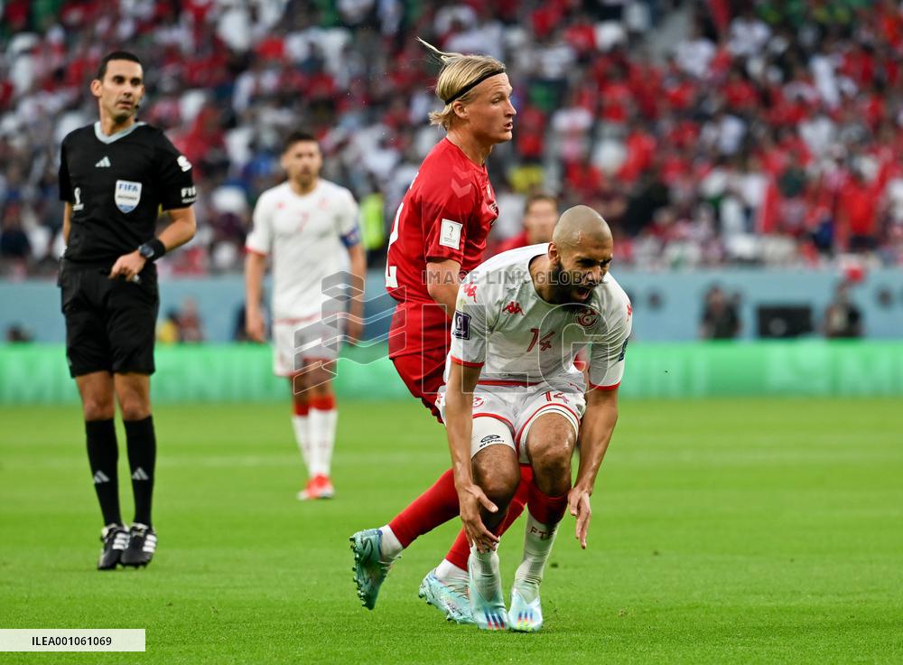 (SP)QATAR-AL RAYYAN-2022 WORLD CUP-GROUP D-DEN VS TUN
